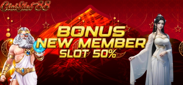 Bonus NewMember Slot 50%